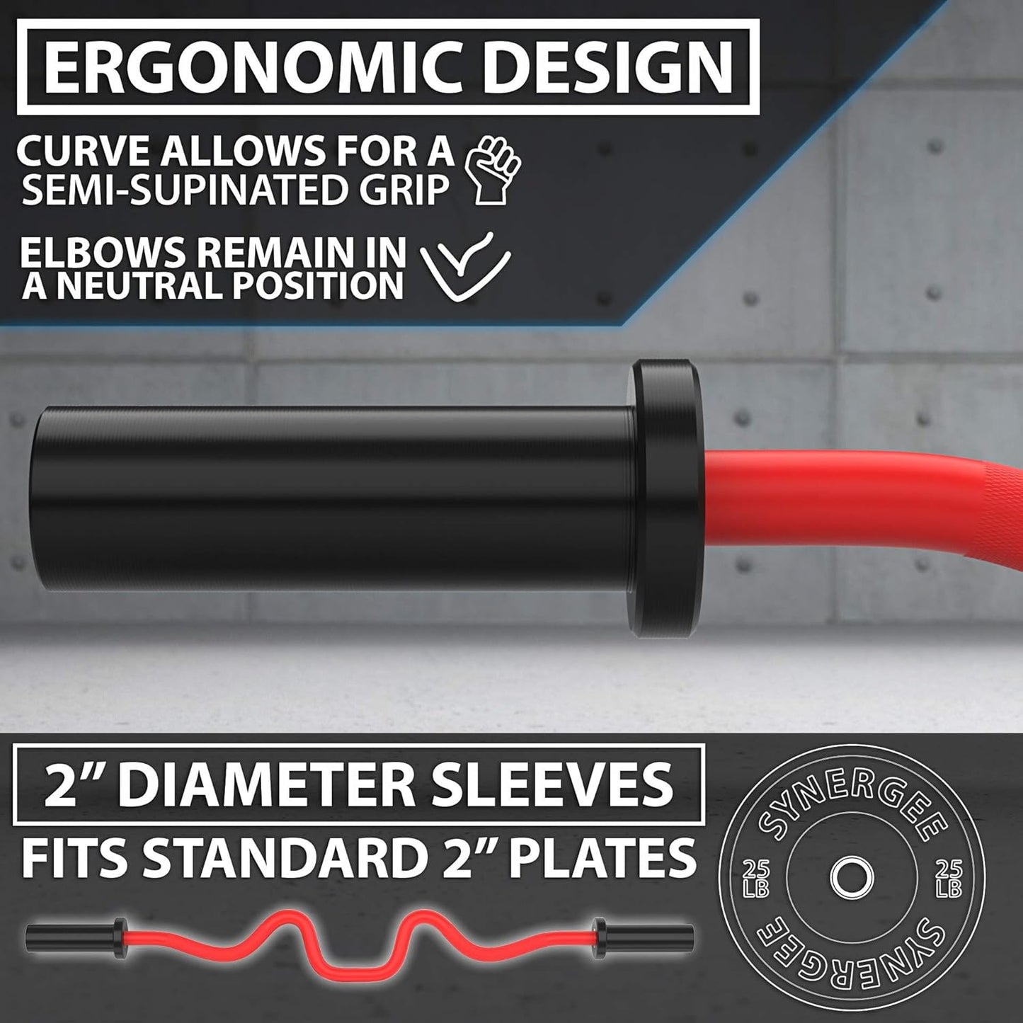 High-Angulation Biomechanical Lift Bar: Synergee 400LB Bar