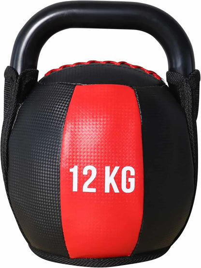 PRISP Soft Kettlebell – Sand-Filled Weight with Rigid Handle for Safe Home Workouts PRISP