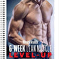 Book titled '6-Week Lean Muscle Level-Up' by Men's Health with a muscular torso on the cover.
