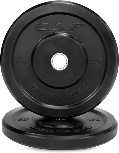 CAP Barbell Rubber Olympic Bumper Plate | Multiple Options CAP Barbell