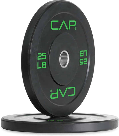CAP Barbell Rubber Olympic Bumper Plate | Multiple Options CAP Barbell