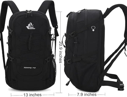 Bseash 40L Waterproof Hiking Backpack with Rain Cover – Lightweight Camping Daypack for Travel, Climbing, Skiing, and Outdoor Adventures FitCore Supply