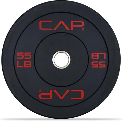 CAP Barbell Rubber Olympic Bumper Plate | Multiple Options CAP Barbell