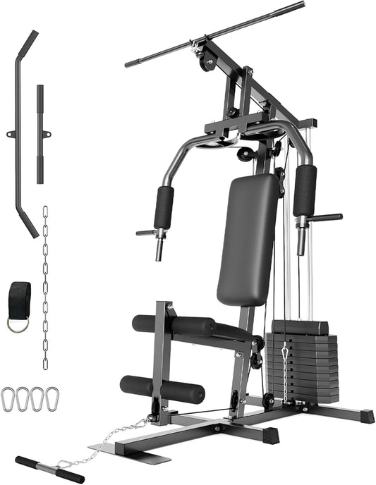 Precision Integrated Carbon Workout Hub: 100LB Home Gym