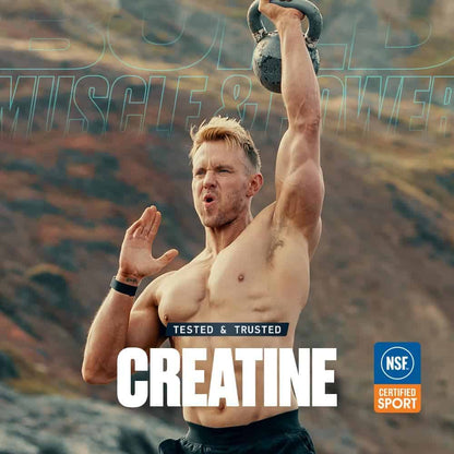 Blue Star Nutraceuticals Creatine Monohydrate Powder – 325g, 65 Servings – NSF Certified for Sport Blue Star Nutraceuticals