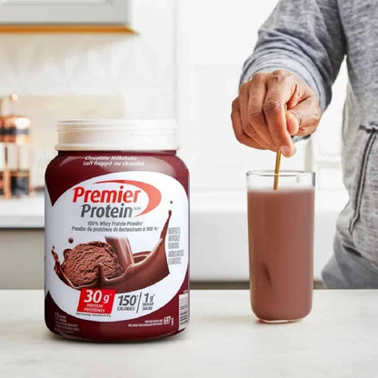 Premier Protein Powder – Chocolate & Vanilla Milkshake – 30g Whey Protein, 1g Sugar, Keto Friendly, Gluten Free – 17 Servings Premier Protein
