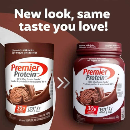 Premier Protein Powder – Chocolate & Vanilla Milkshake – 30g Whey Protein, 1g Sugar, Keto Friendly, Gluten Free – 17 Servings Premier Protein