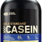 Optimum Nutrition Gold Standard 100% Casein protein powder container