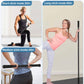 Yoga stick with three modes displayed on a split-screen with people using it.