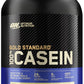 Optimum Nutrition Gold Standard 100% Casein protein powder container