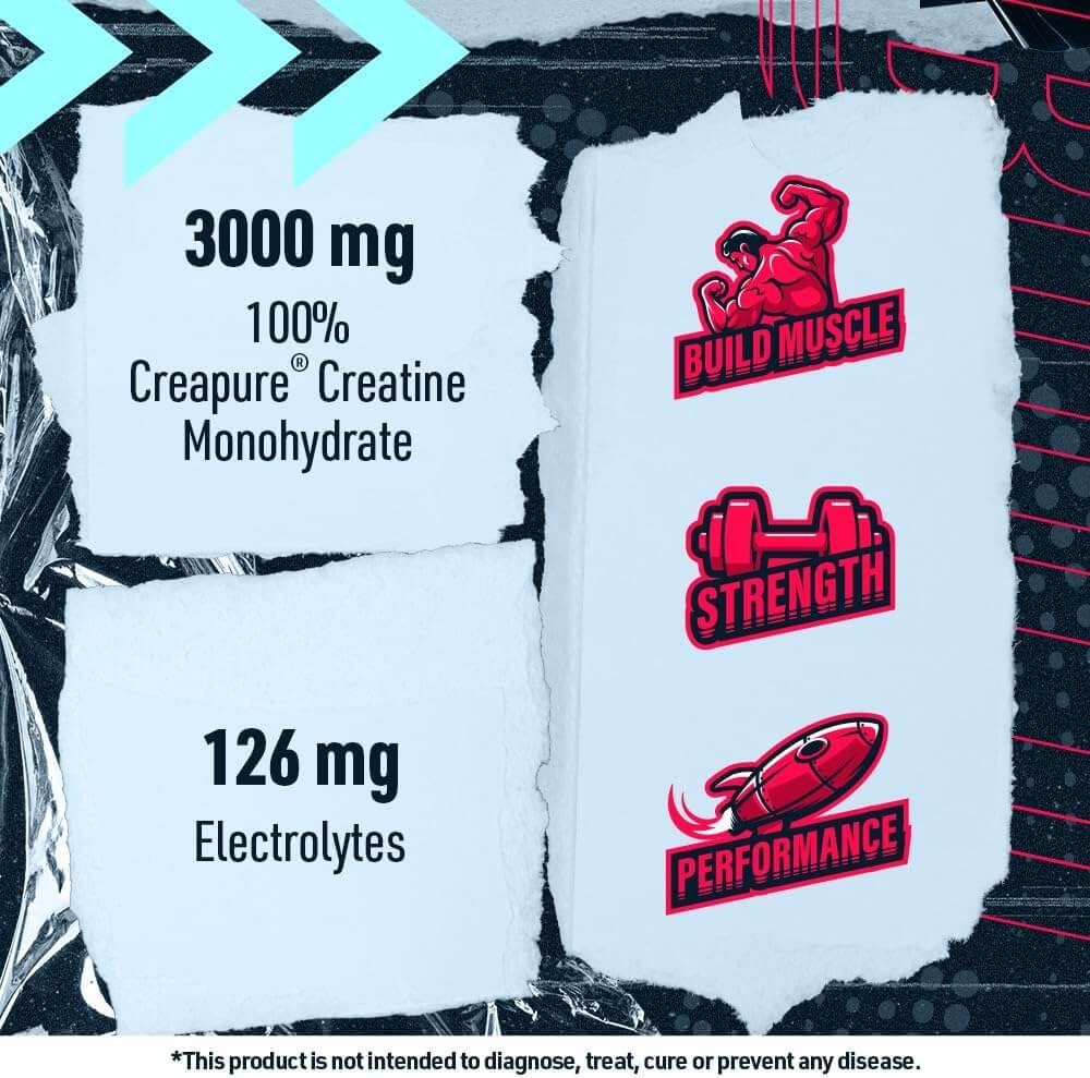 Blue Star Nutraceuticals CREA-TECH – Creapure Creatine with Electrolytes