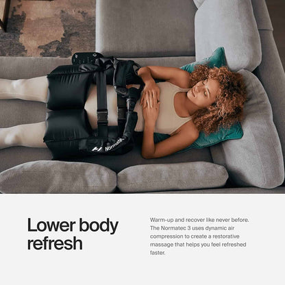Normatec 3 Lower Body Recovery System by Hyperice – Dynamic Air Compression for Legs & Hips – Patented Pulse Massage Tech Hyperice
