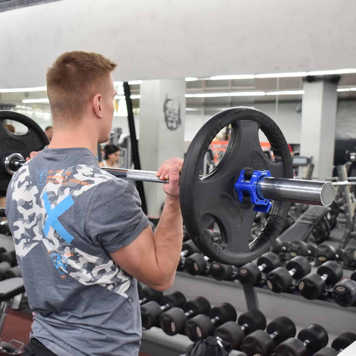 Iron Lab 2-Inch Olympic Barbell Clamps – Pair of Heavy-Duty Quick Release Barbell Collars for Weightlifting, CrossFit & Powerlifting Iron Lab