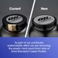Comparison of Optimum Nutrition Gold Standard Casein Protein lids with text about sustainability effort.