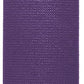 Purple yoga mat on a white background