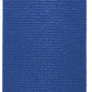 Blue yoga mat with textured surface