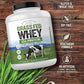 Carlyle Grass Fed Whey Protein Powder – 33g Protein, Unflavored, Sugar-Free & Hormone-Free (5 lb) Carlyle