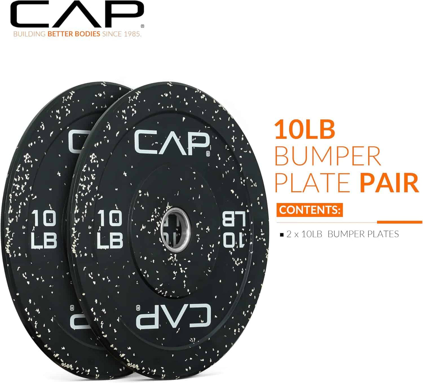 CAP Barbell Rubber Olympic Bumper Plate | Multiple Options CAP Barbell