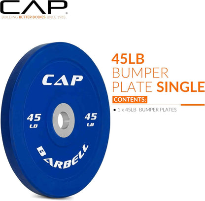 CAP Barbell Rubber Olympic Bumper Plate | Multiple Options CAP Barbell