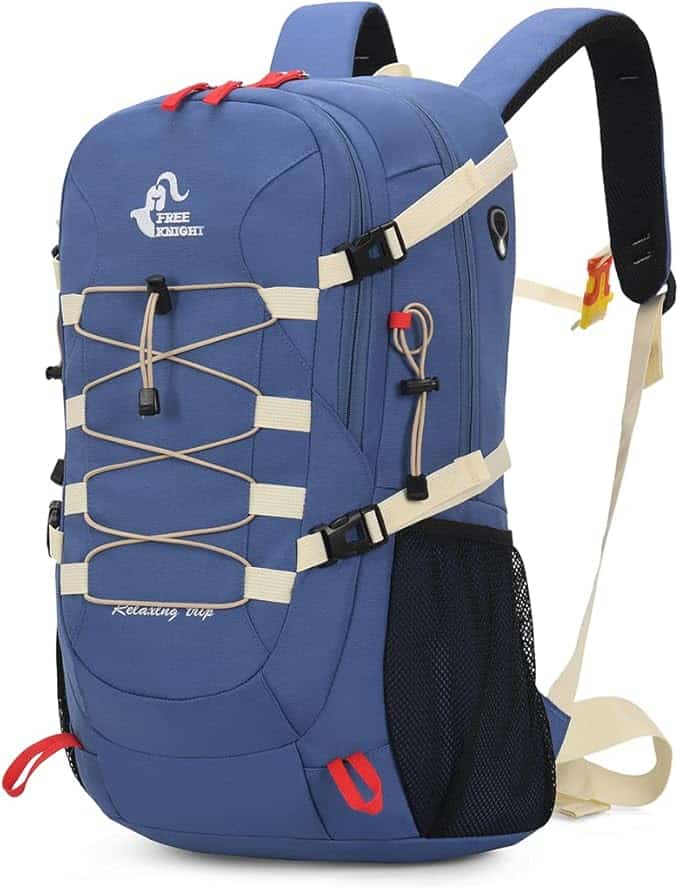 Bseash 40L Waterproof Hiking Backpack with Rain Cover – Lightweight Camping Daypack for Travel, Climbing, Skiing, and Outdoor Adventures FitCore Supply