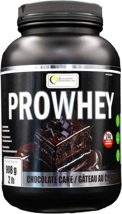 ProWhey Ultra-Filtered Whey Protein Powder – 2lb / 5lb | Build Lean Muscle & Enhance Recovery Sunshine Biopharma