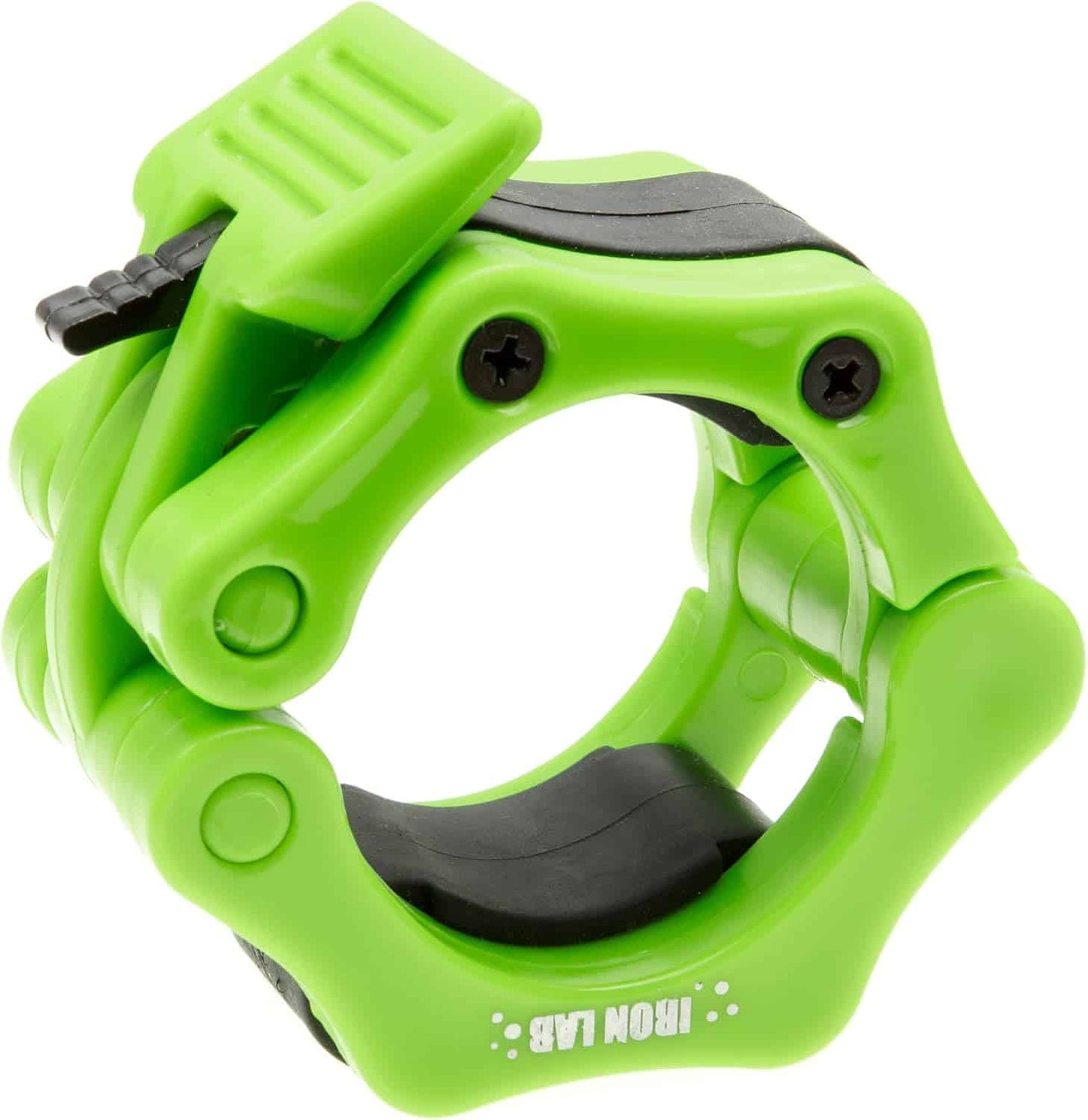 Iron Lab 2-Inch Olympic Barbell Clamps – Pair of Heavy-Duty Quick Release Barbell Collars for Weightlifting, CrossFit & Powerlifting Iron Lab