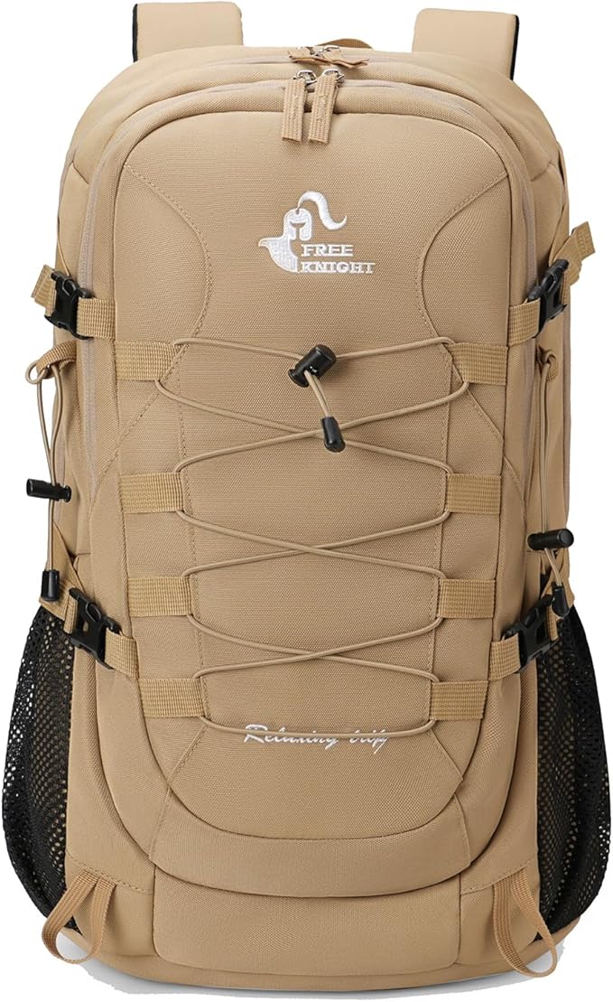 Bseash 40L Waterproof Hiking Backpack with Rain Cover – Lightweight Camping Daypack for Travel, Climbing, Skiing, and Outdoor Adventures FitCore Supply