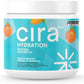 Cira Hydration peach mango flavor container on a white background