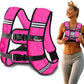 Pink weighted vest with black straps and 'ArtStaff' branding, shown on a white background.