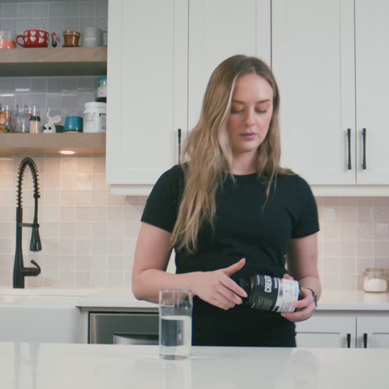 Canadian-Owned, cGMP Certified Creatine Monohydrate Capsules with no fillers.