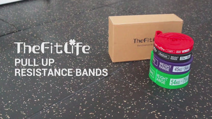 CFX Resistance Bands for Working Out – 5-Level Strength Set