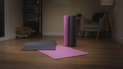 Sunny Health Non-Slip Yoga Mat with Textured Grip Surface