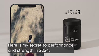 Sports Research creatine is NSF certified, Non-GMO, and Vegan friendly