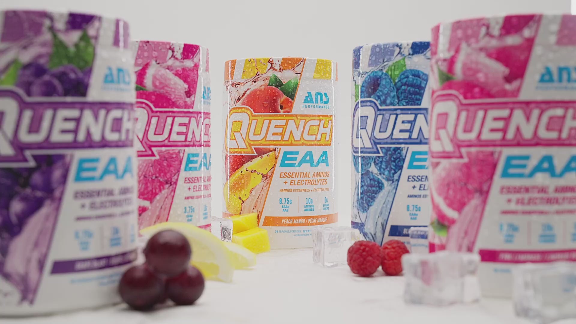 QUENCH EAA Aminos + Electrolytes 10g Aminos Powder
